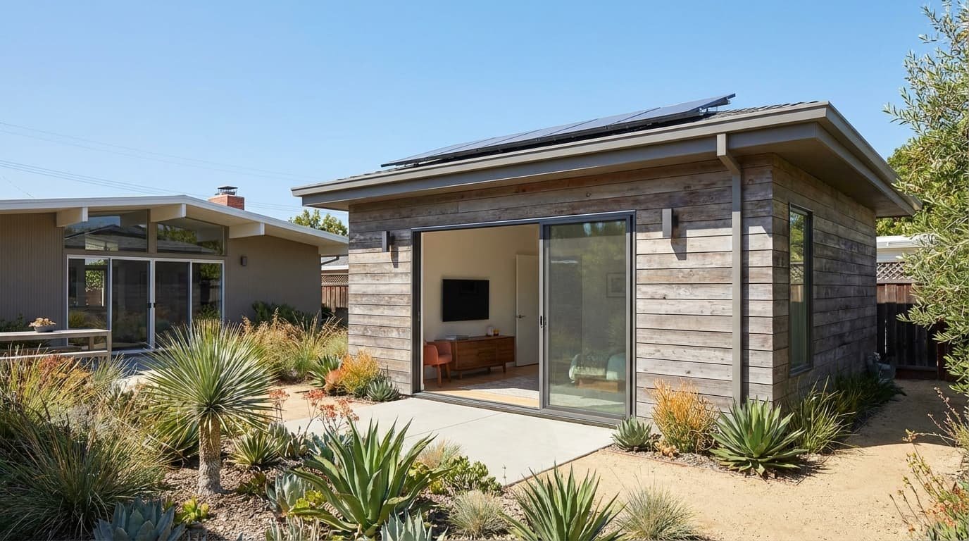 Garage conversion ADU by Hexagon